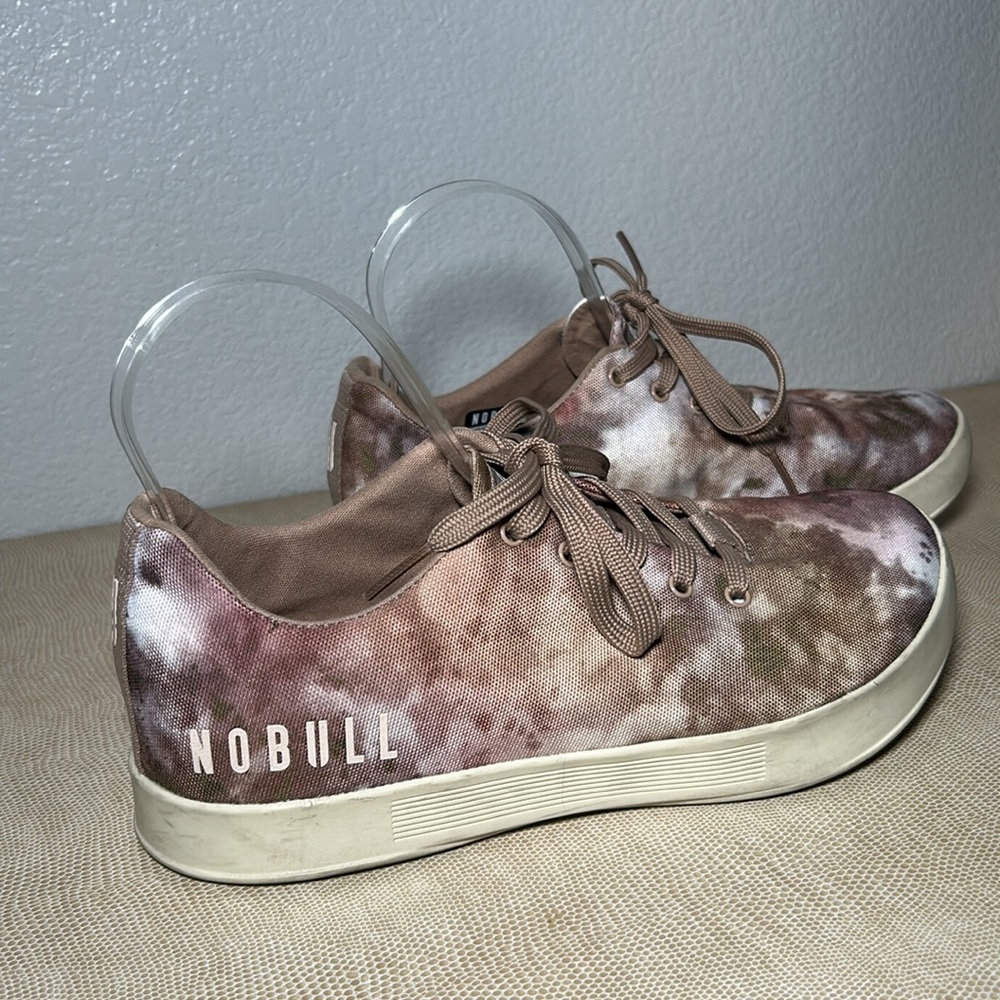 Nobull Women's Tie-Dye Canvas Trainer in Earth Tie-Dye 7.5 - Picture 11 of 16